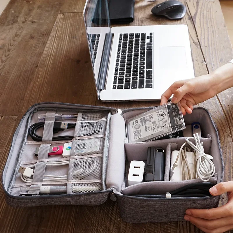 Portable Tech Organizer Case f - Tech Accessories Storage recension och pris
