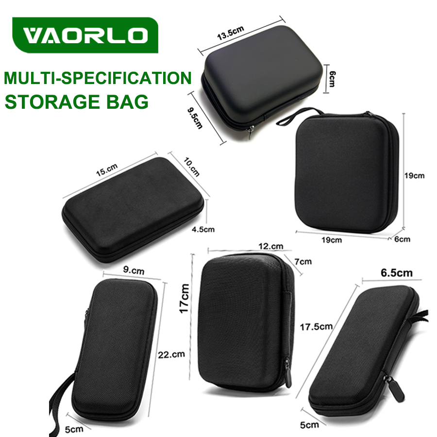 Earphone Data Storage Bag Oval - Tech Accessories Case recension och pris