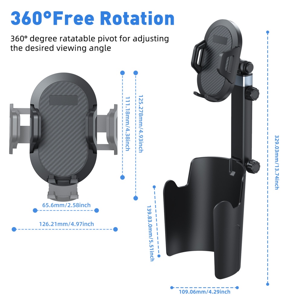 Car Cup Holder Phone Mount Exp - Mobile Tech Accessories recension och pris