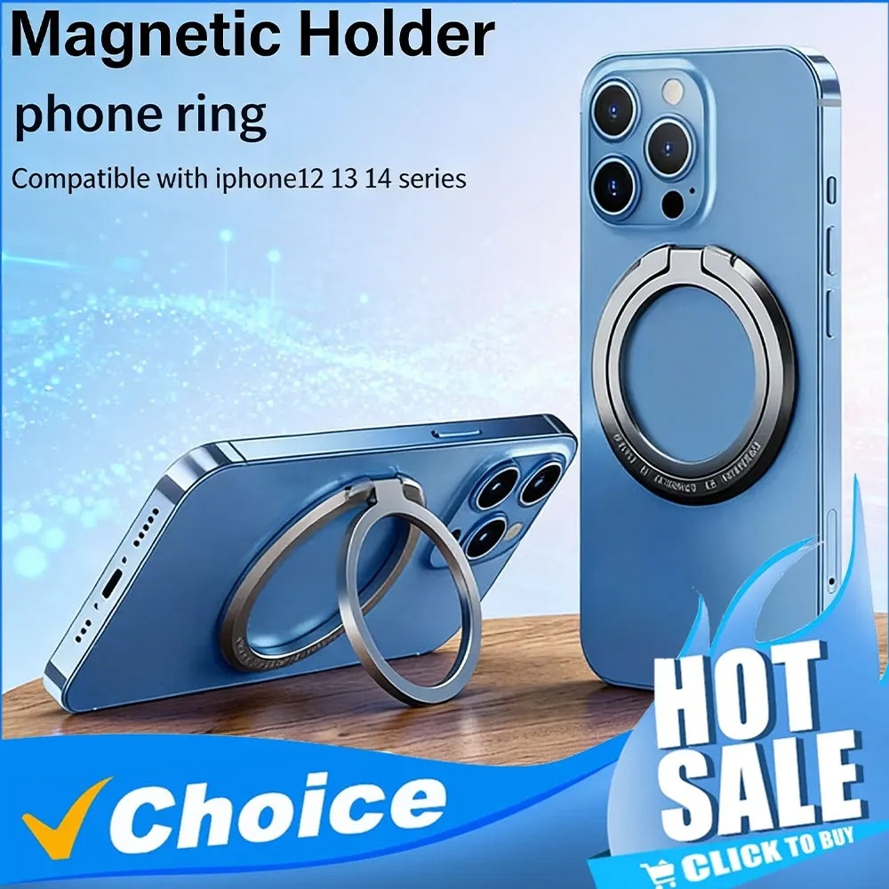 Magnetic Phone Finger Ring Hol - Mobile Tech Accessories recension och pris