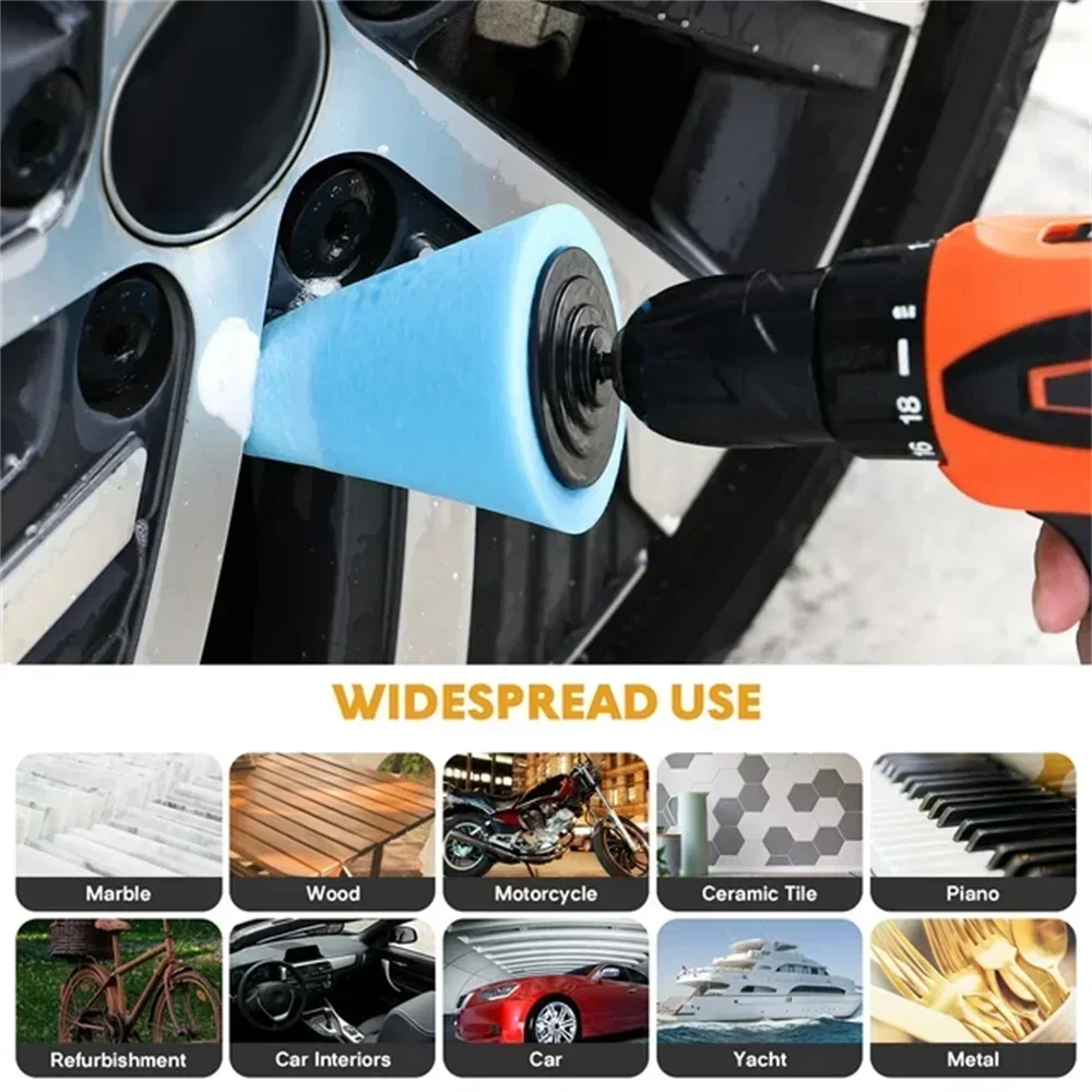 Car Drill Polishing Sponge Pad - Tech Car Accessories recension och pris