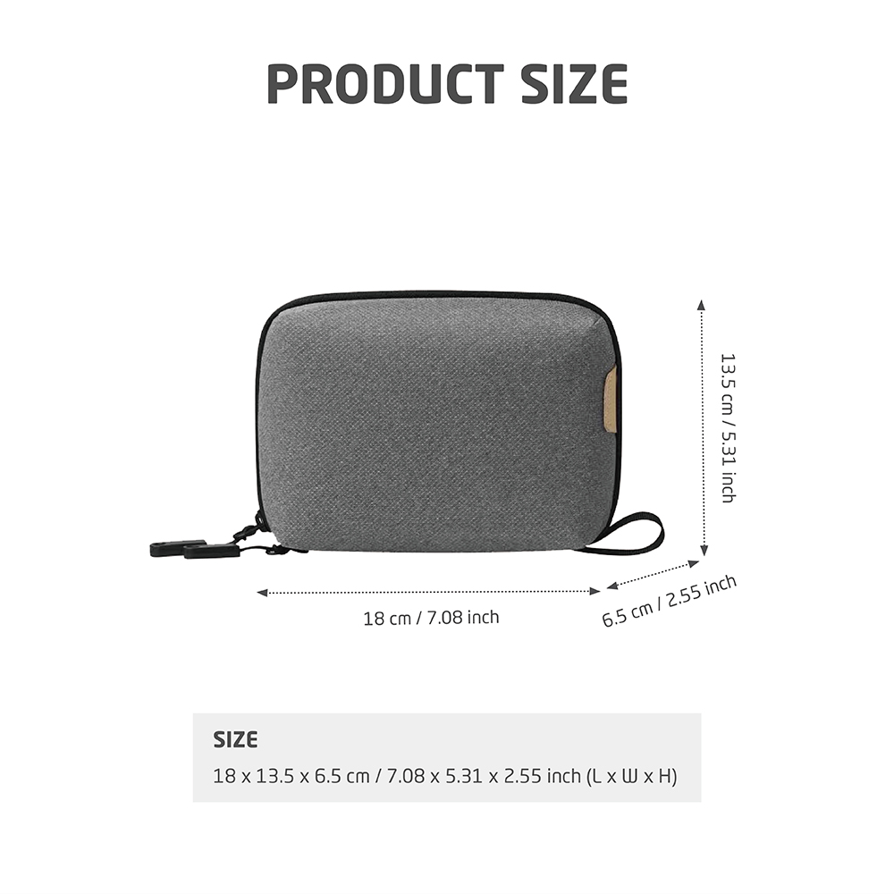 Large Capacity Tech Organizer  - Tech Accessories Storage recension och pris