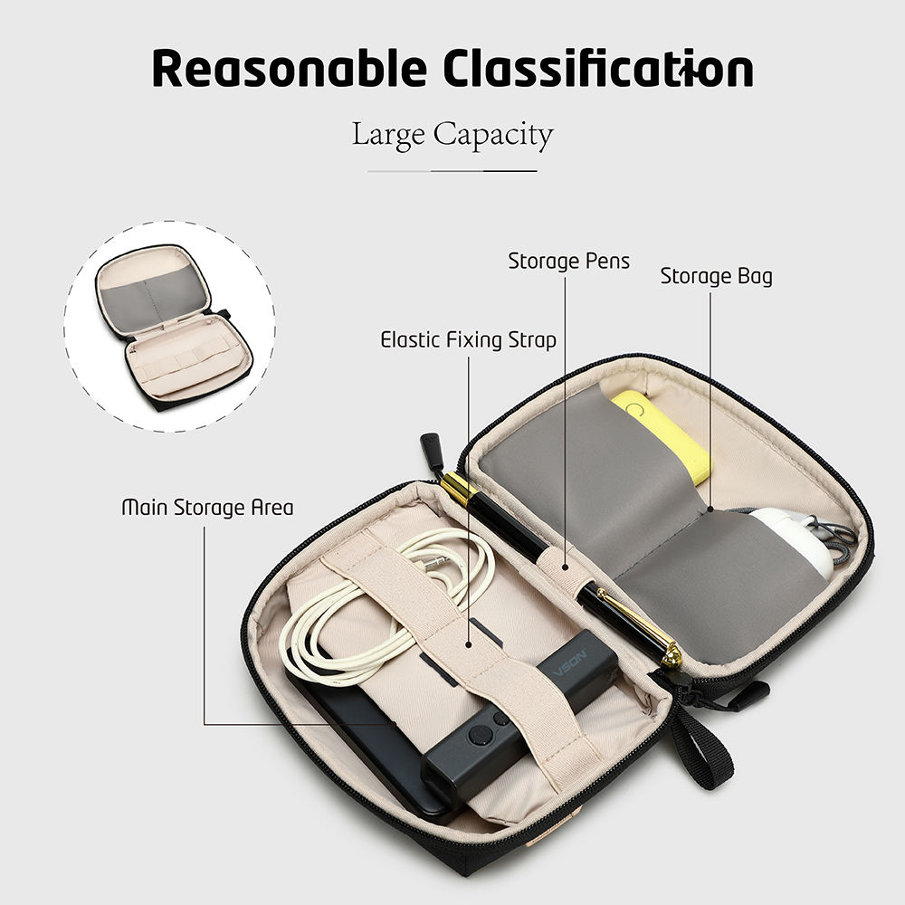 Large Capacity Tech Organizer  - Tech Accessories Storage recension och pris