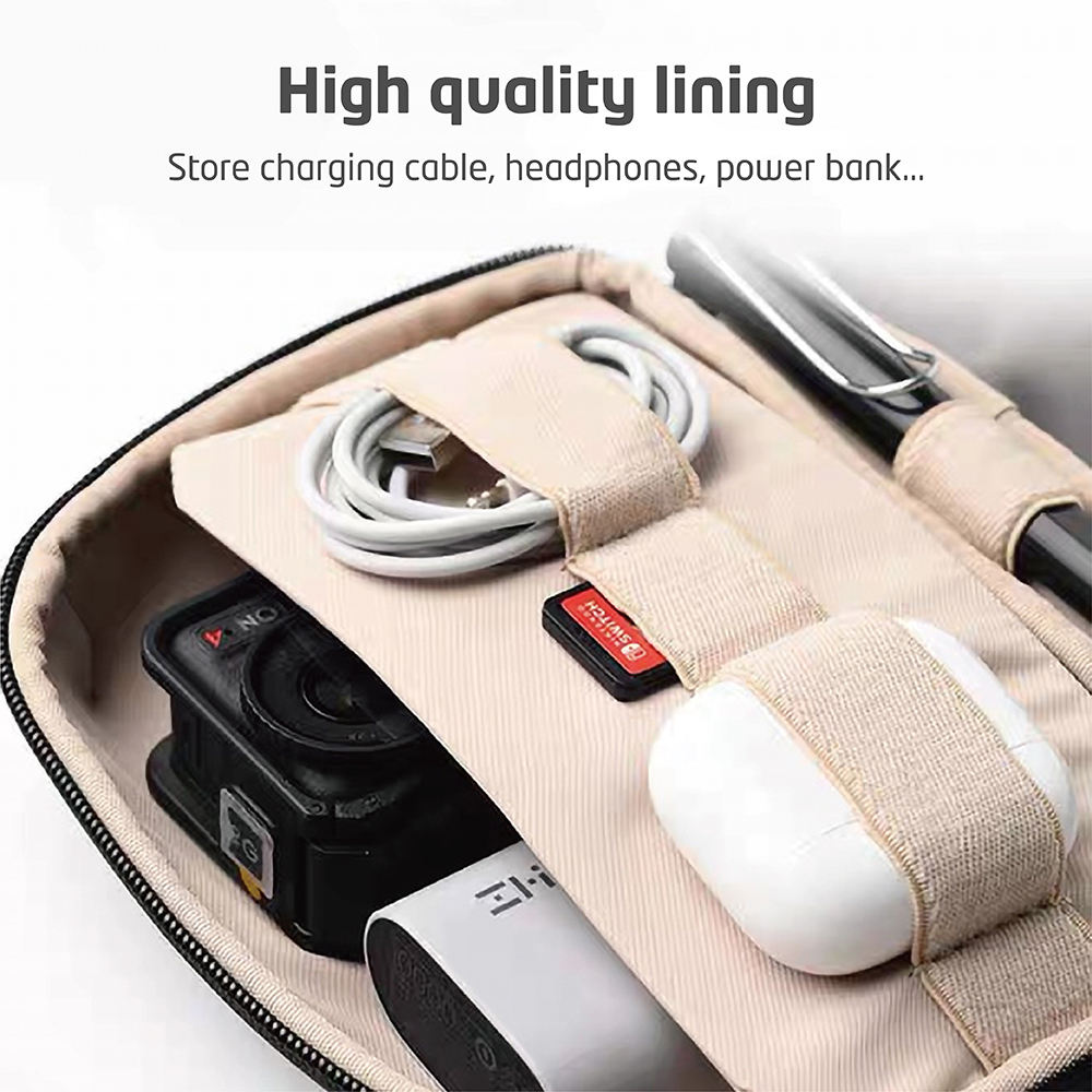 Large Capacity Tech Organizer  - Tech Accessories Storage recension och pris