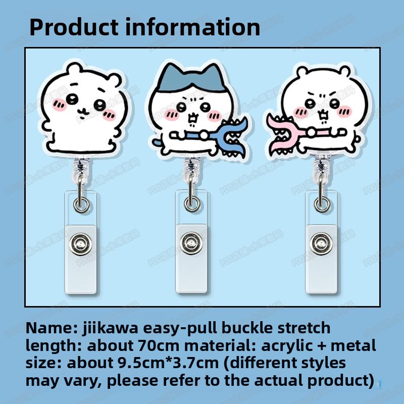 jiyi Retractable Badge Reel Ka - Kawaii Tech Accessories recension och pris