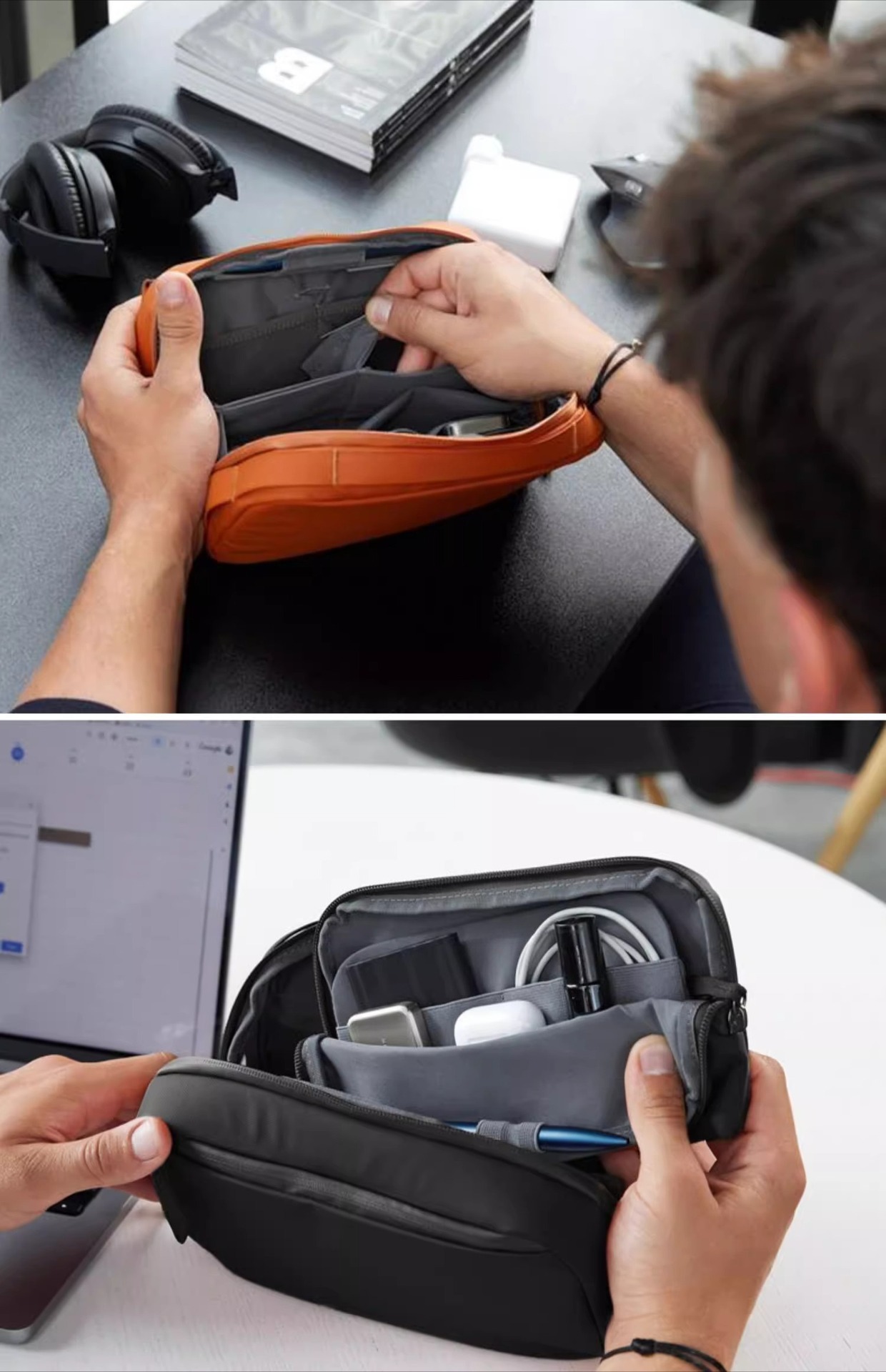 Digital Tech Organizer Pouch w - Tech Accessories Case recension och pris